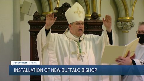 Newly installed Buffalo Bishop pledges to listen to clergy abuse victims