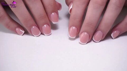 Incredible Nail Transformation French Manicure How to do a French tip Manicure 2