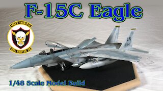 Building the Tamiya 1/48th Scale F-15C "Eagle" Fighter Jet