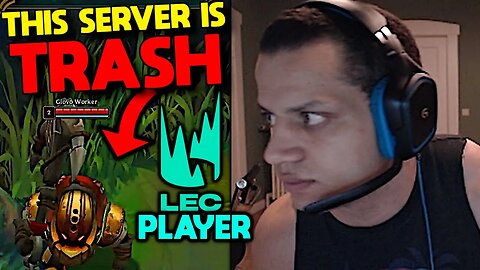 Tyler1 Reacts to Former LEC Pro Gameplay