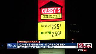 Two gas stations robbed early Monday