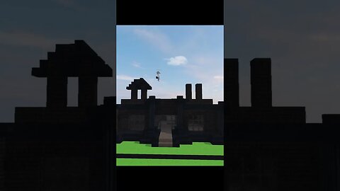 Minecraft BUT I can only build with black (goth edition)