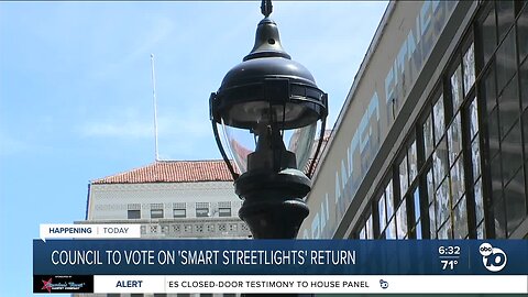 SD Council expected to vote on return of 'smart streetlights'