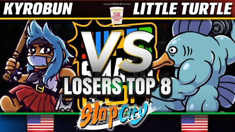 Slap City TOP 8: Kyrobun (Ittle Dew) vs. Little Turtle (Fishbunjin) - Losers Top 8 - SSC2019