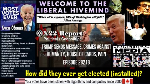 Ep. 2821b - Trump Sends Message, Crimes Against Humanity, House Of Cards, Pain