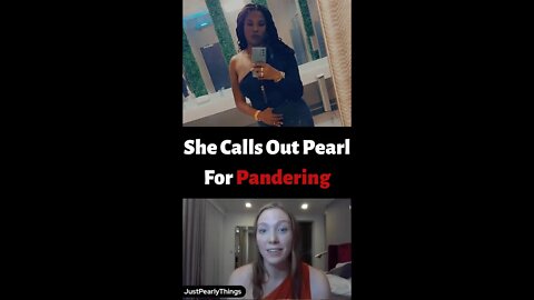 IS Pearl Is Pandering To Men?