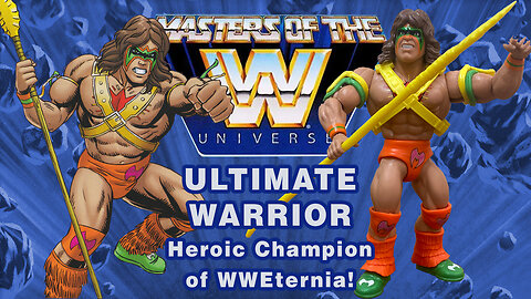Ultimate Warrior - Masters of the WW Universe - Unboxing & review