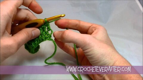 Left Hand Half Double Crochet Tutorial #18: Vertical Ribbing in HDC Project