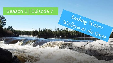 S1 E7 | Walleyes at the Gorge | Shorefishing fast water!