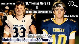 Rivalry Not Seen in 28 Years!! St. Thomas More HS @ Rapid City Christian| Matt Larson Hard 2 Tackle!