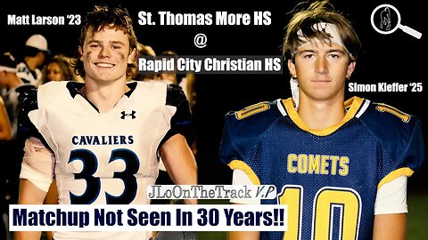 Rivalry Not Seen in 28 Years!! St. Thomas More HS @ Rapid City Christian| Matt Larson Hard 2 Tackle!