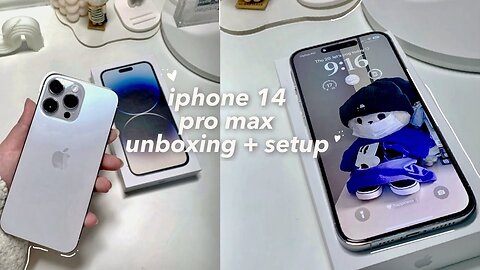 APPLE Iphone 14 Pro Max Unboxing!!!! And Full SetUp