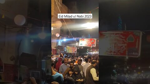 Eid Milad ul Nabi 2023 Lahore #eidmiladunnabi #goneviral #tiktok #viral