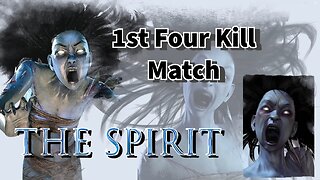 First Four Kill Match On The Spirite in Dead by Daylight