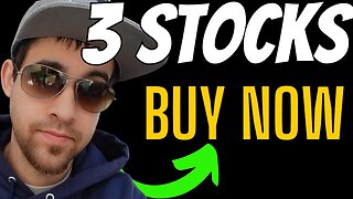 3 Stocks To Buy NOW - Chpt Clsk Indi
