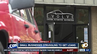 Small businesses struggle to file stimulus loan applications