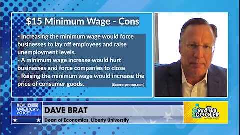 DR. DAVE BRAT: $15 MINIMUM WAGE IS A BAD IDEA