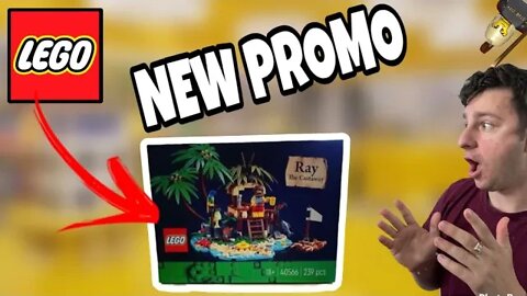 LEGO October GWP - LEGO Ideas Ray The Castaway Promo
