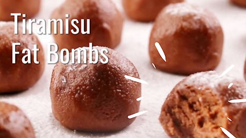 Keto Tiramisu Fat Bombs - Custom Keto Recipes