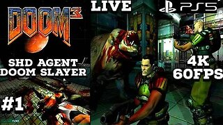 Doom 3 PS5 4K Livestream 01