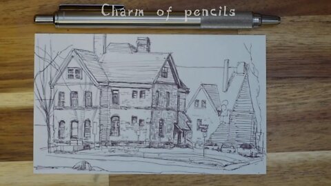 Sketching and painting historical buildings