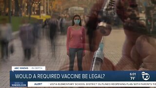 Would a required vaccine be legal?