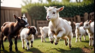 Cuteness Overload: Baby Goats Galore