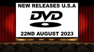 NEW DVD Releases [22ND AUGUST 2023 | U.S.A]