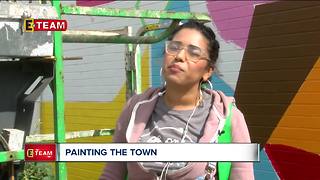 New project gives downtown Cleveland a splash of color while exposing more people to art