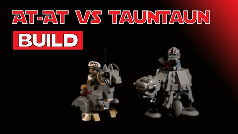 New! 2021 AT-AT vs TaunTaun Build- Lego Microfighter 75298