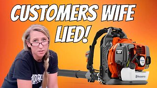 How to fix a burned up Husqvarna 150BT backpack blower/Turning Shop Trash into Treasure VLOG Repair