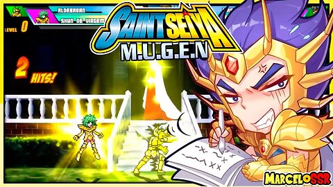 Aldebaran & Shun de Virgem Vs. Máscara da Morte & Camus - Saint Seiya M.U.G.E.N