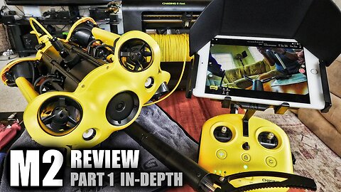 CHASING M2 Underwater ROV + CLAW & E-REEL : In-Depth Review : Part 1 (Unbox, Inspection & Setup)