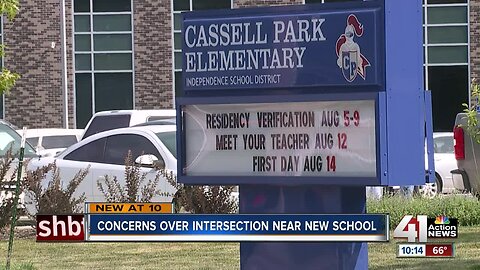Independence mom calls for crossing guards at new school