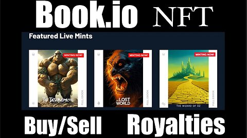 Book.io: NFT's Of All Your Favourite Books