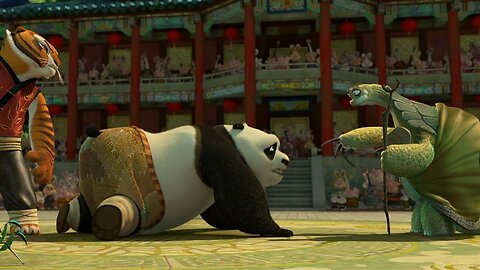 The Dragon Warrior Scene- Kung fu Panda