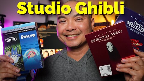 Studio Ghibli Steelbooks and Anime Blu Ray Collections!🌟