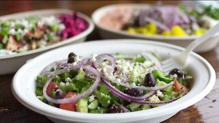 Estia Greek Street Food offering health options for Mediterranean Diet Month