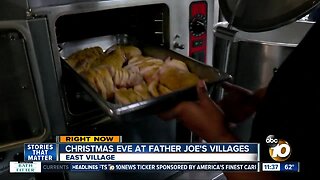 Father Joe's Villages serves Christmas Eve feast to homeless