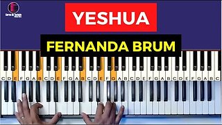 Yeshua - Fernanda Brum - Aula de Teclado