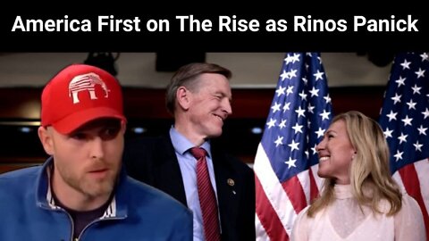 Vincent James || America First on The Rise as Rinos Panick