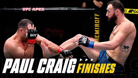 Every Paul Craig UFC Finish