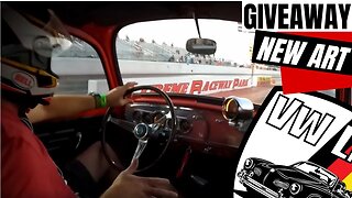 A quick review of the WINK's WHAMMY bar and giveaway of Volkswagen apparel- new GHIA art work