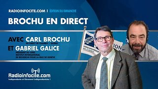 Brochu en direct du Dimanche avec Gabriel Galice