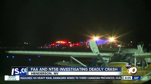 FAA, NTSB investigating after plane registered in San Diego crashes in Nevada