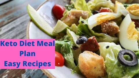 Keto Diet Meal Plan Easy Recipes No Vegetables | Keto Weight Loss Reviews