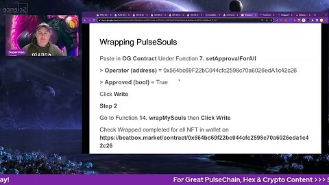 How To Wrap Pulse Soul NFTs On Pulsechain?