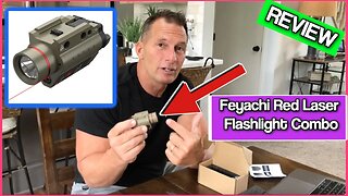 Feyachi Red Laser Flashlight Combo