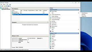 Create windows 11 VM in Hyper V