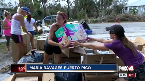 Marco Island group helping with hurricane relief supplies for Puerto Rico